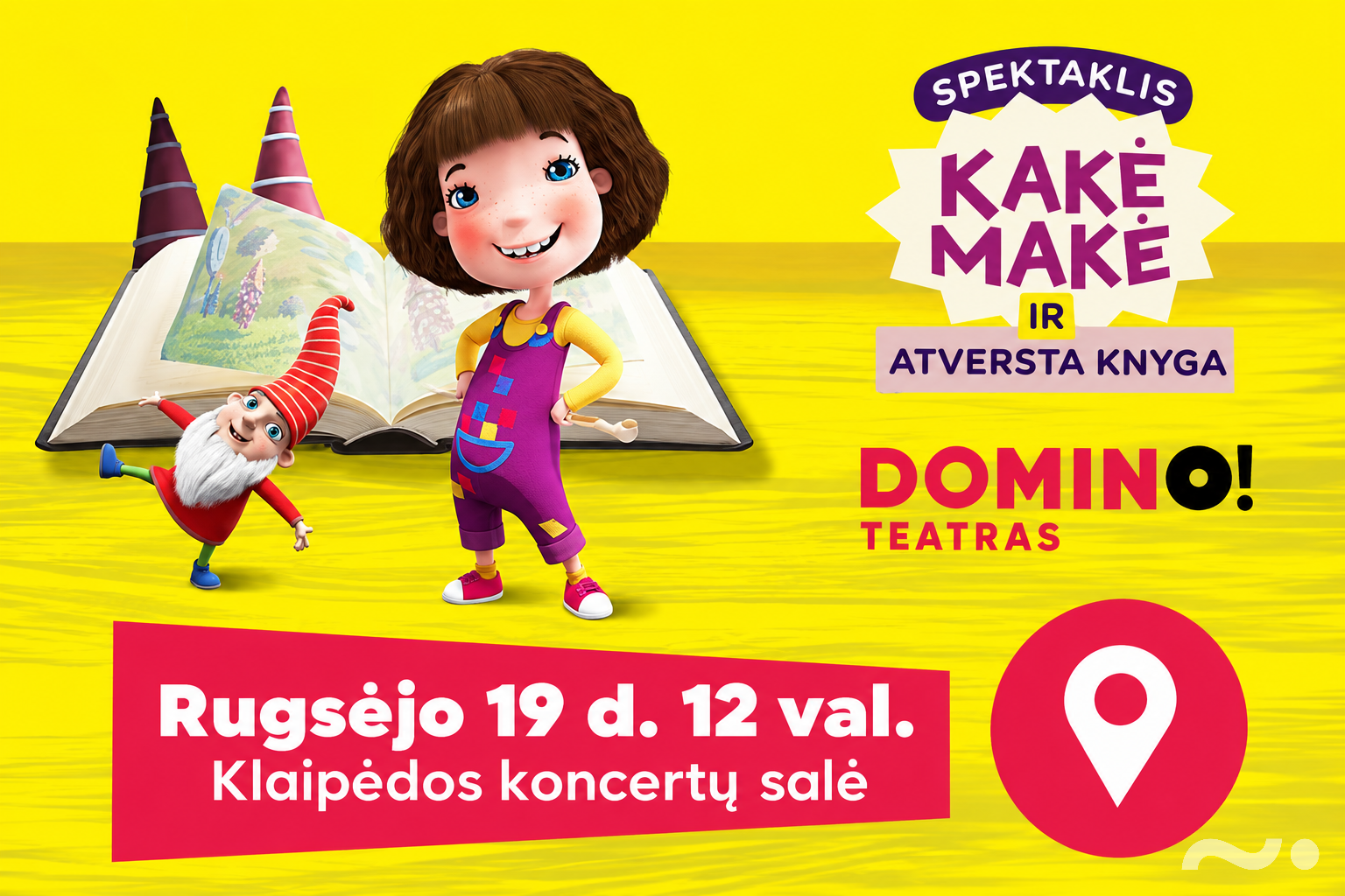 Kakė Makė ir atversta knyga
