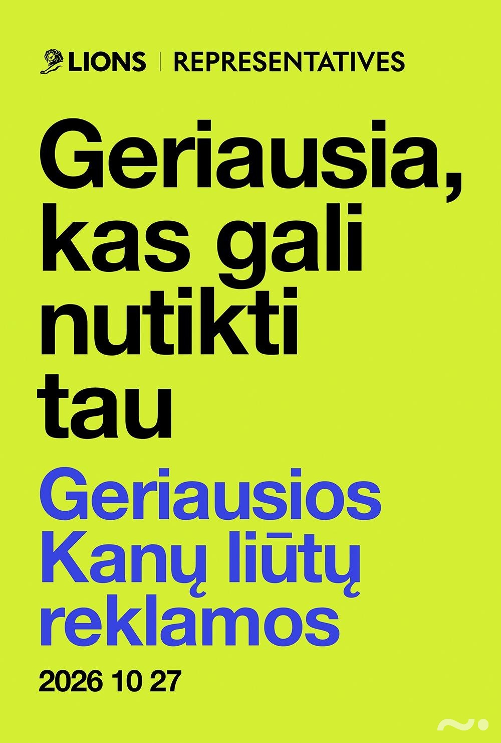 The Best Cannes Lions Ads | 27 October, Forum Cinemas Klaipėdoje