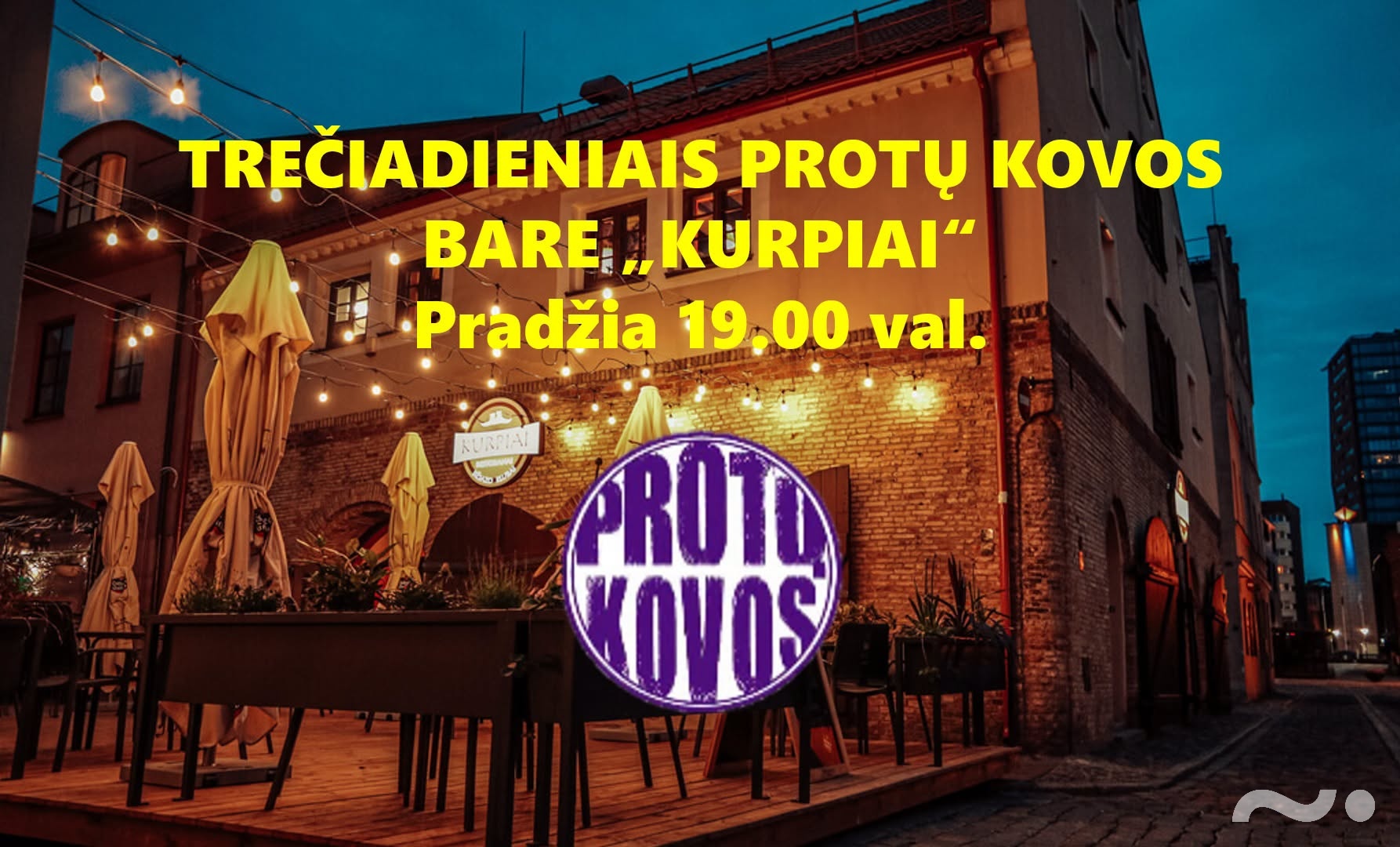 Protų kovos Klaipėdoje (trečiadieniais)