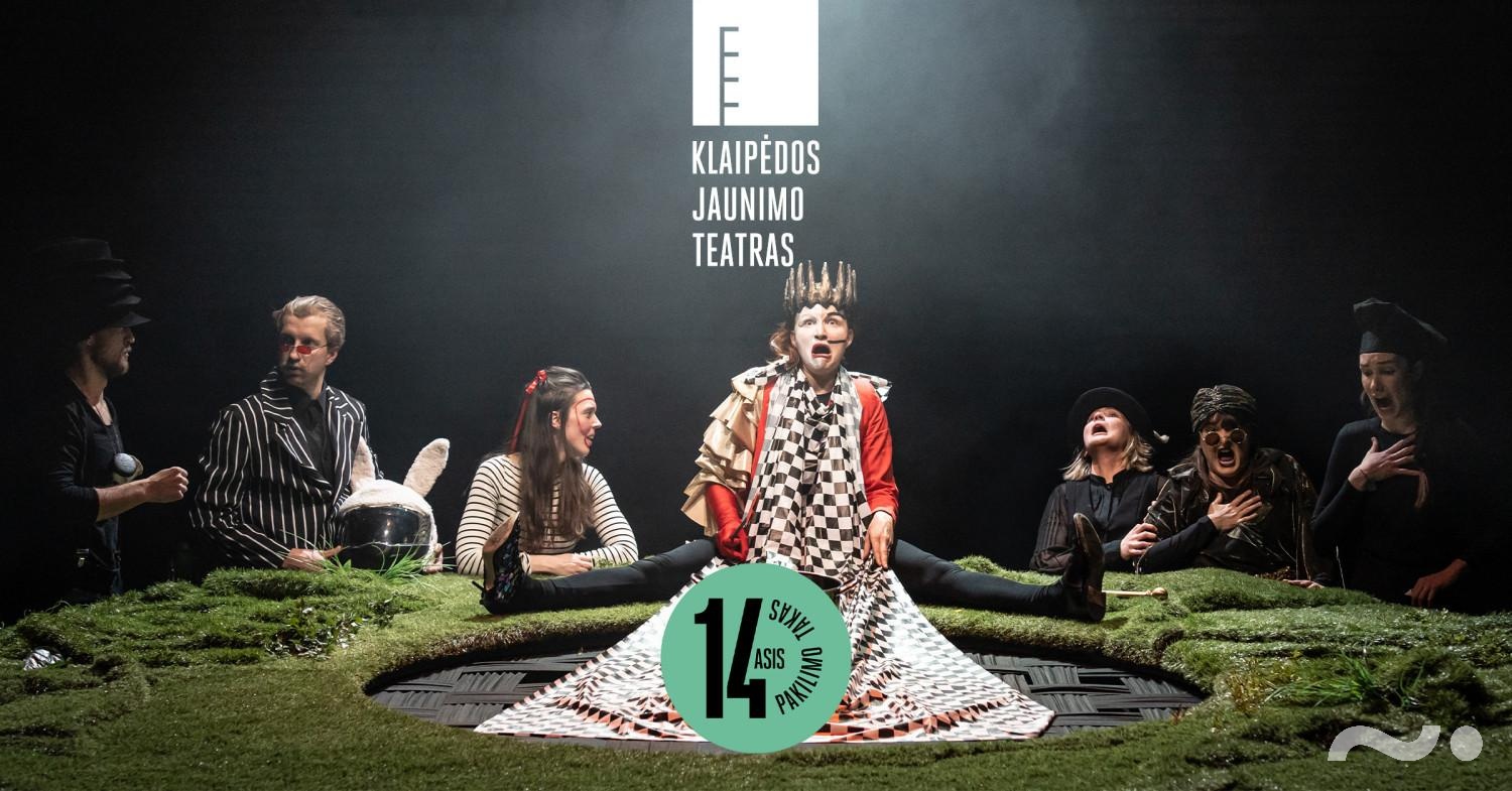 Klaipėdos jaunimo teatras: spektaklis „Būti Alisa” (rež. D. Girauldon)